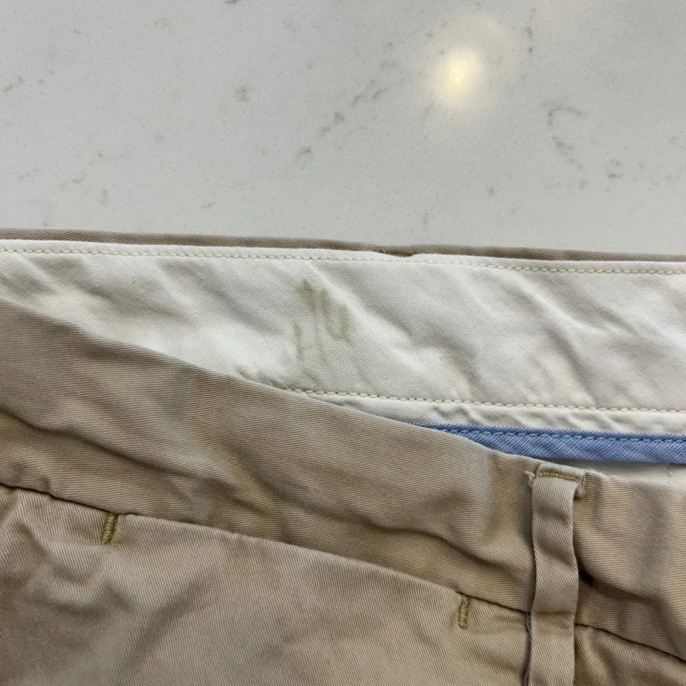 Polo Ralph Lauren Classic fit khaki chino shorts 46 tan preppy old‎ money